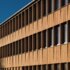 Een prachtige, matte houtlook, zoals bijvoorbeeld die van het Green Centre Immenstadt van F64 Architekten, kan worden bereikt met het nieuwe watergedragen ADLER Lignovit 3in1-Lasur. | © F64 Architekten PartGmbB / Rainer Retzlaff