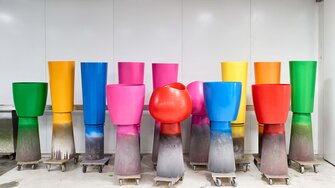 Een onbeperkte variëteit aan kleuren en verschillende textuurpasta's bieden mogelijkheden voor ontwerp. | © Nieuwkoop Europe