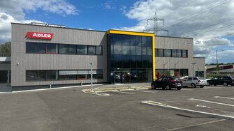 Modern, ruim en gemakkelijk toegankelijk: het nieuwe servicecentrum ondersteunt alle ADLER-klanten in Oost-Oostenrijk.